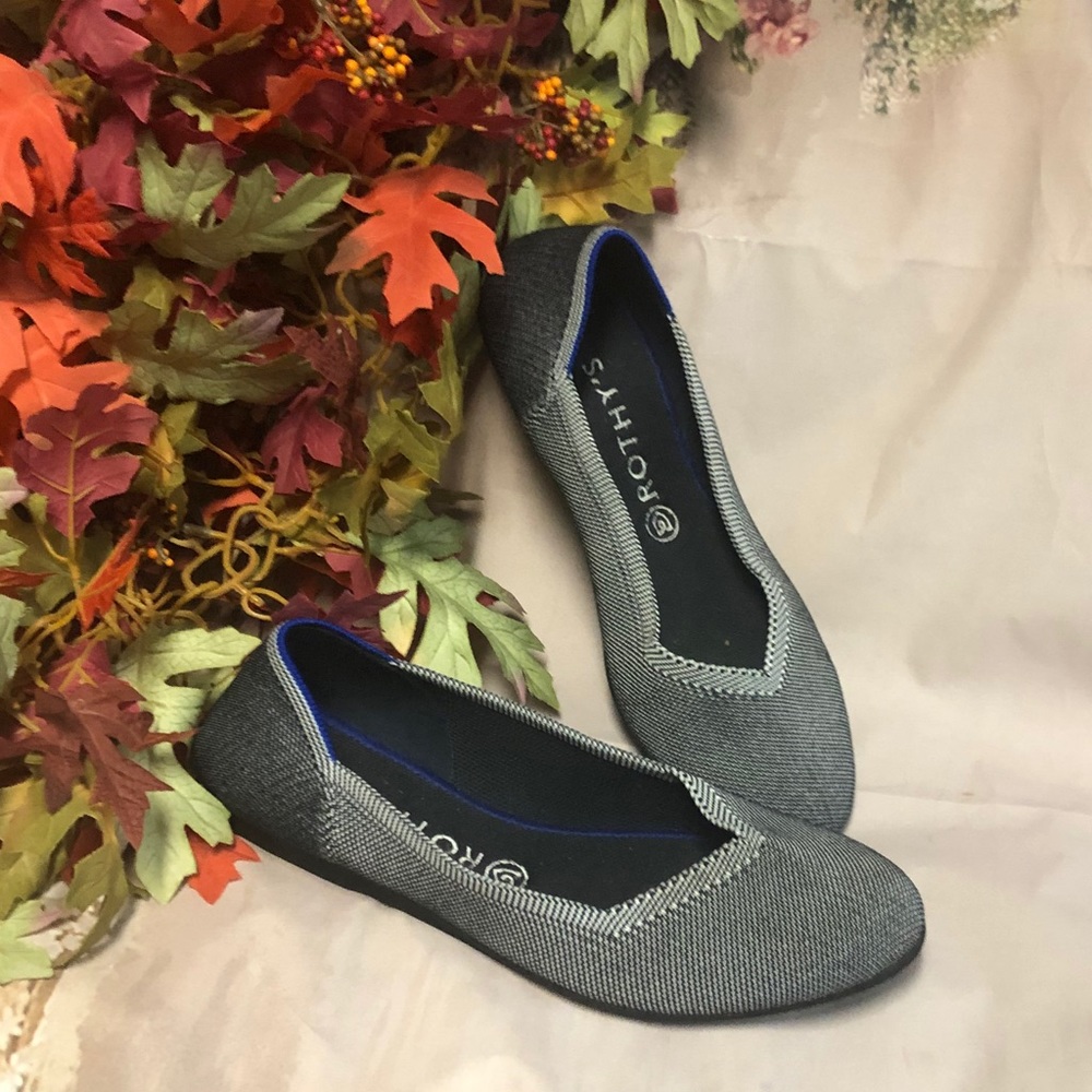 Rothy’s “The flat” Birdseye grey